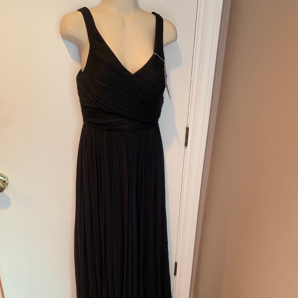 New with tags J Crew Heidi silk chiffon gown
